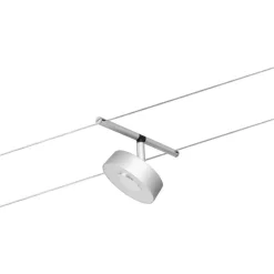 Vaijerivalaisin Paulmann CorDuo Circle, 180lm, 5W, 3000K, 12V, mattavalkoinen