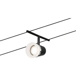 Vaijerivalaisin Paulmann CorDuo Cone, GU5.3, 12V, mattakromi/kromi