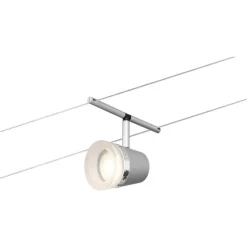 Vaijerivalaisin Paulmann CorDuo Cone, GU5.3, 12V, mattakromi/kromi