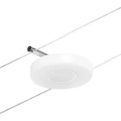 Vaijerivalaisin Paulmann CorDuo DiscLED, 200lm, 4.5W, 3000K, 12V, mattakromi