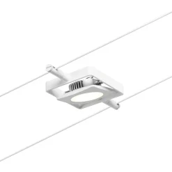 Vaijerivalaisin Paulmann CorDuo MacLED, 250lm, 4.5W, 3000K, 12V, mattavalkoinen
