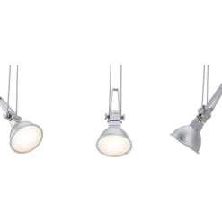 Vaijerivalaisin Paulmann CorDuo Comet, GU5.3, 12V, himmennettävä, mattakromi