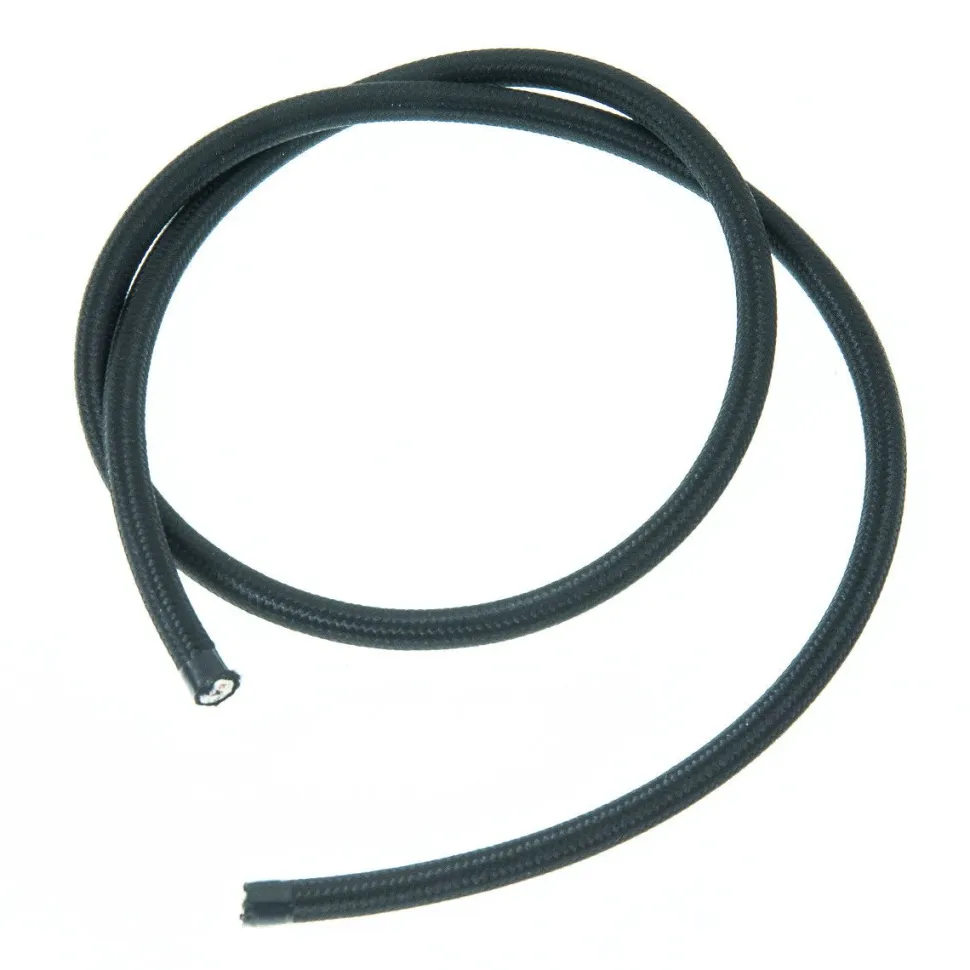 Valaisinjohto AGELUX 420-3X15R, pyöreä tekstiili, 3x1.5mm, eri värejä ja pituuksia