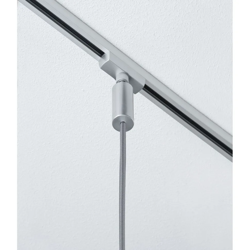 Valaisinjohtosarja kiskoon Paulmann URail 2Easy Basic E27 1500mm mattakromi