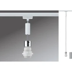 Valaisinjohtosarja kiskoon Paulmann URail 2Easy Basic E27 1300mm mattamusta