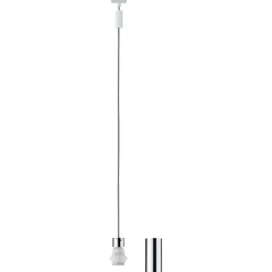 Valaisinjohtosarja kiskoon Paulmann URail 2Easy Basic E27 1300mm mattamusta