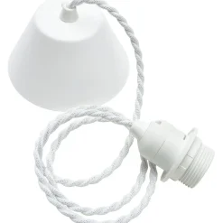 Valaisinjohtosarja PR Home kierretty 1,2m musta