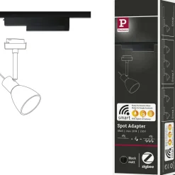 Valaisinkiinnike Paulmann URail Zigbee 3.0 spottivalaisimelle kiskoon valkoinen