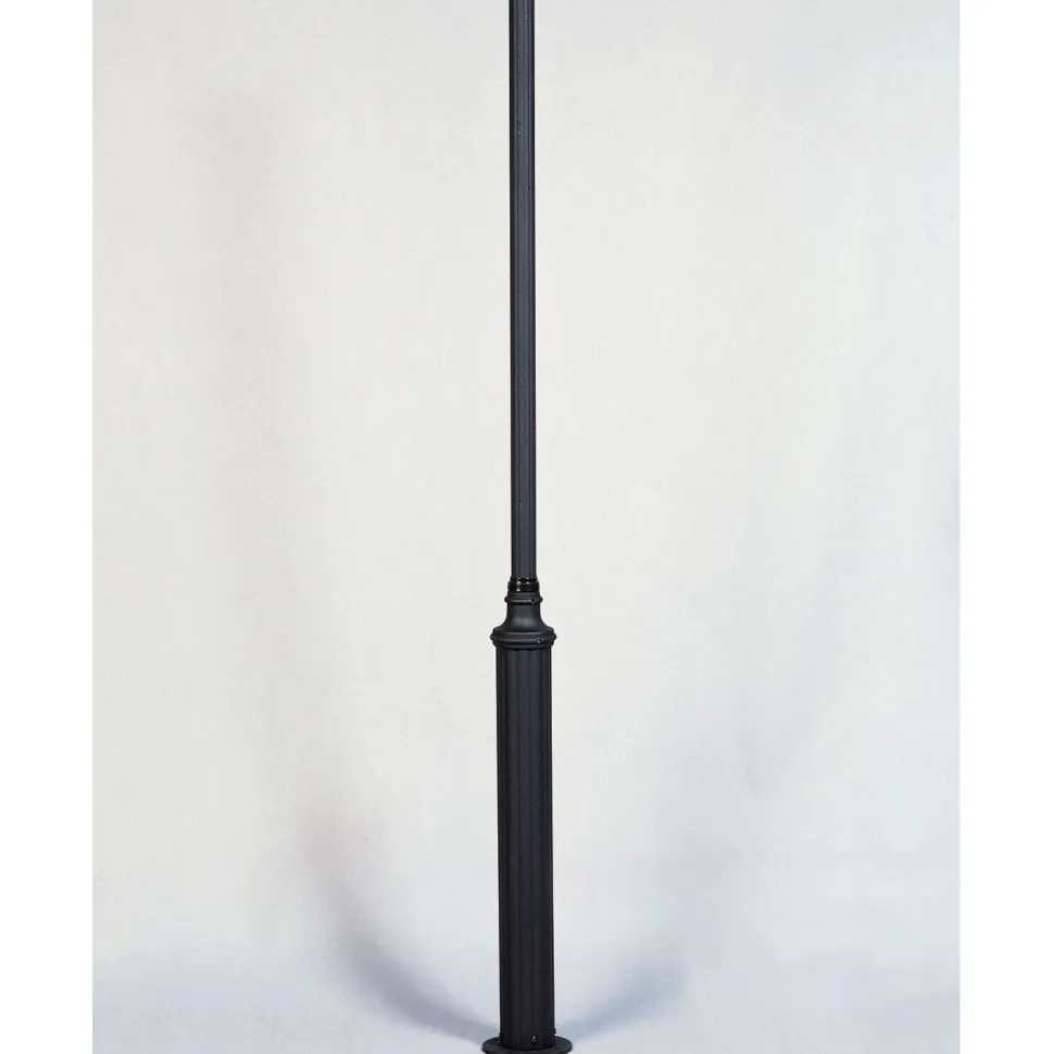 Valaisinpylväs 579-750 Draco musta matta 2000 mm