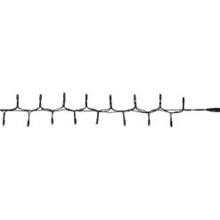 Valoketju Markslöjd Chrissline Crab Original, 100 valoa, 5m musta