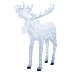 Valokoriste Konstsmide Hirvi, IP44, 136 x LED, 65cm