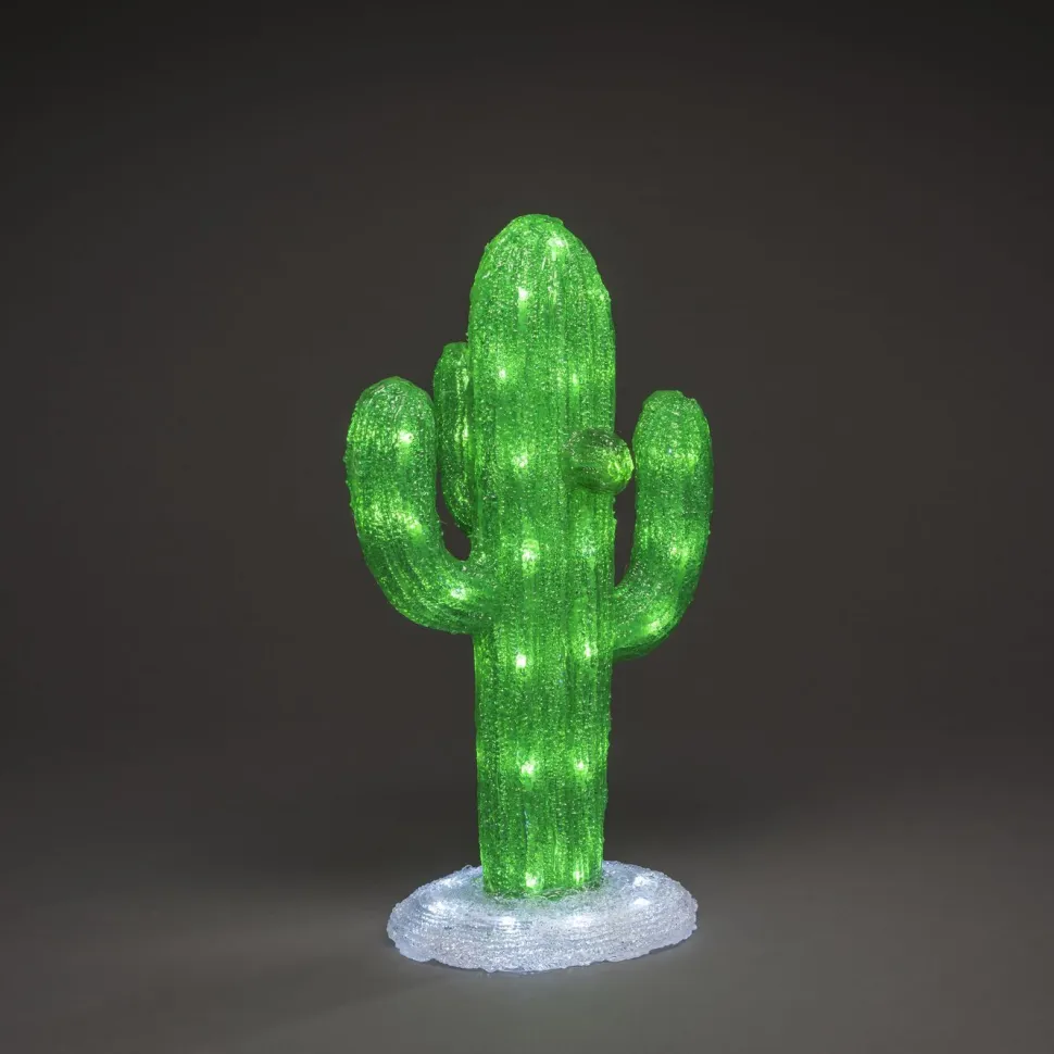 Valokoriste Konstsmide Kaktus, IP44, 64 x LED, 45cm