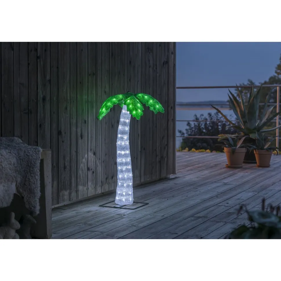 Valokoriste Konstsmide Palmu, IP44, 112 x LED, 75cm