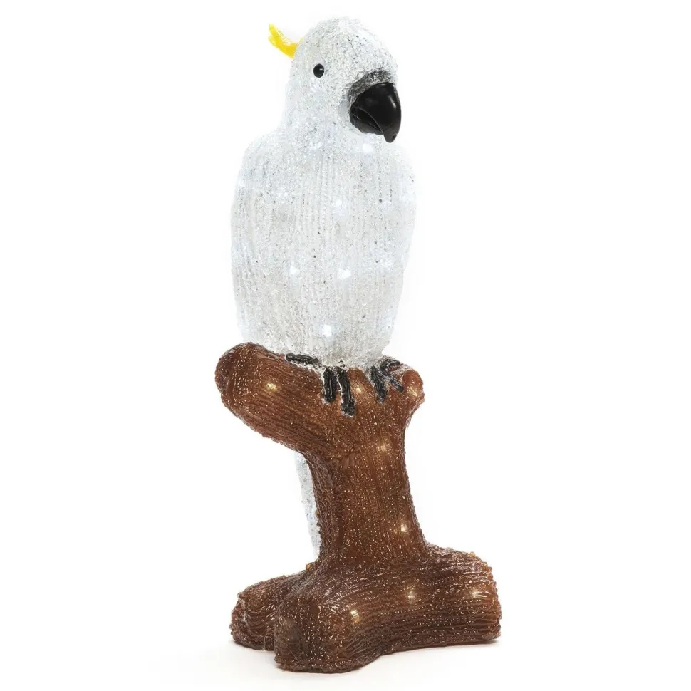 Valokoriste Konstsmide Papukaija, IP44, 48 x LED, 47cm