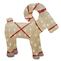 Valokoriste Konstsmide Vuohi, IP44, 96 x LED, 48cm, kirkas