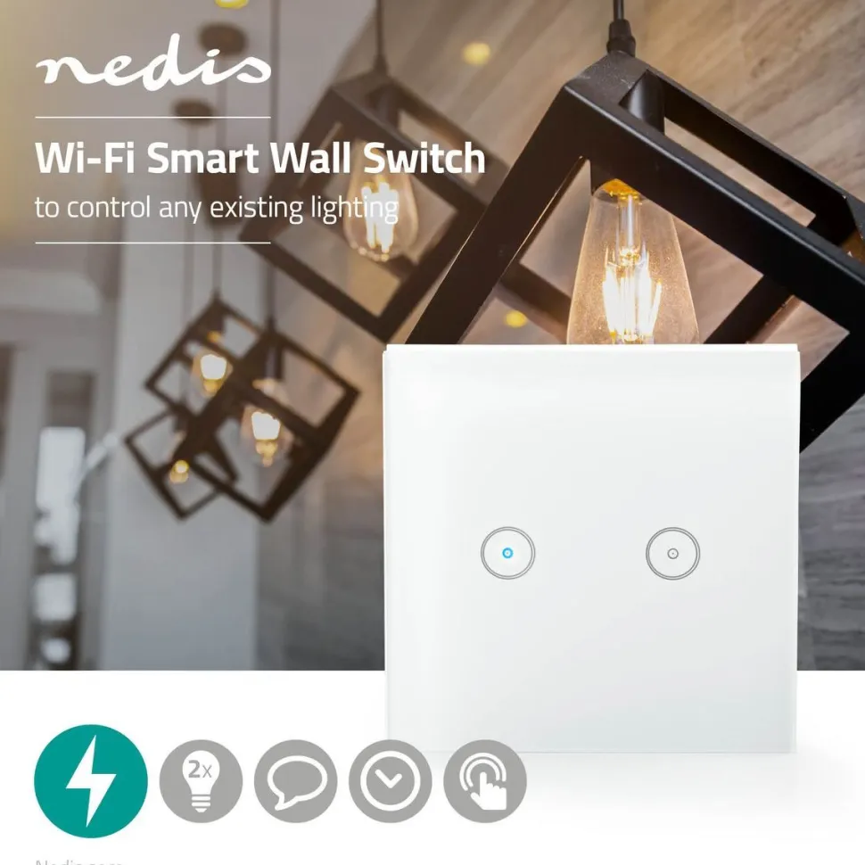 Valokytkin Nedis Wi-Fi