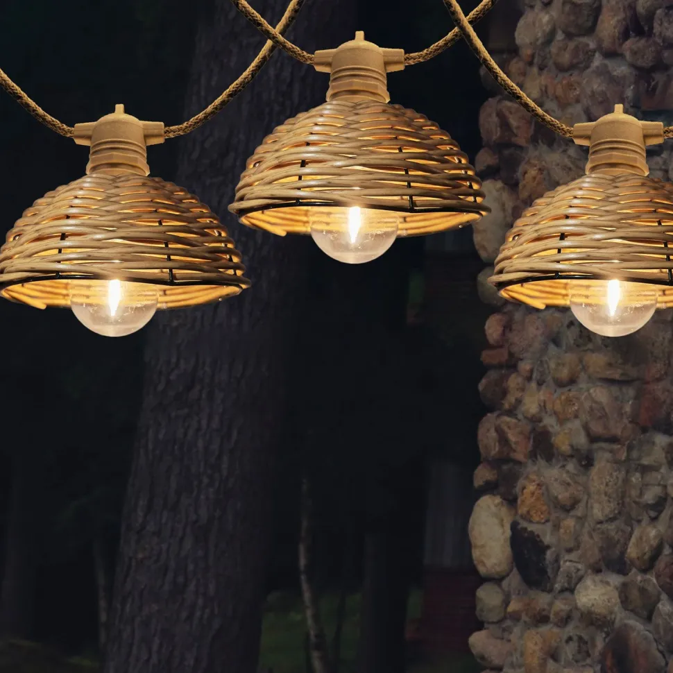Valosarja Home4You CHARM 10 LED-polttimoa/4,5 m, lämmin valkoinen valo