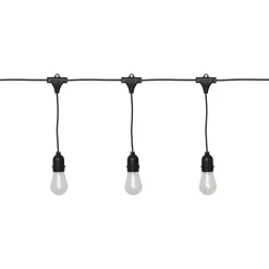 Valosarja Star Trading String Light, ulkokäyttöön, 10-osainen, 360cm, musta