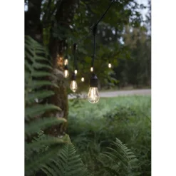 Valosarja Star Trading String Light, ulkokäyttöön, 10-osainen, 360cm, musta