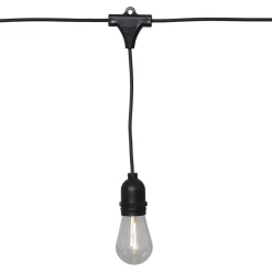 Valosarja Star Trading String Light, ulkokäyttöön, 10-osainen, 360cm, musta