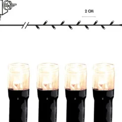 Valosarja Star Trading Serie LED Crispy Ice White 800 valoa 16m