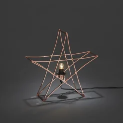 Valotähti Konstsmide, IP20, metalli, 40cm, hopea