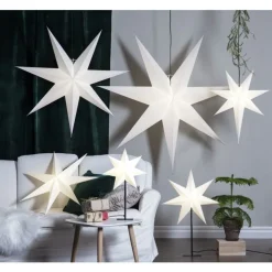 Valotähti Star Trading Frozen 140 cm paperi valkoinen