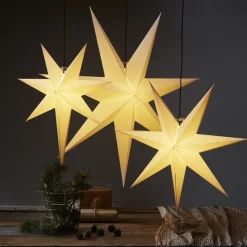 Valotähti Star Trading Frozen 70 cm paperi valkoinen