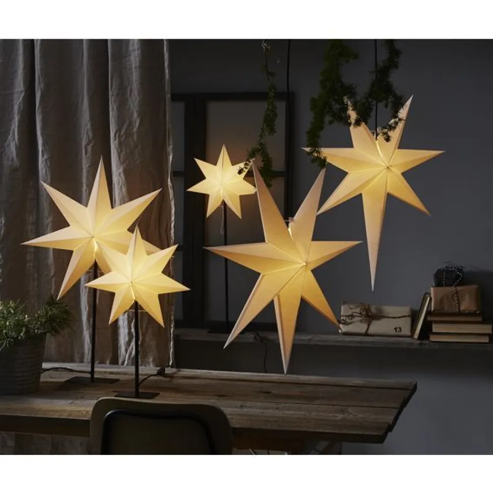 Valotähti Star Trading Frozen 65 cm paperi valkoinen