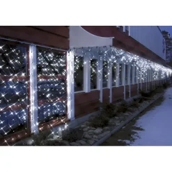 Valoverho System LED Extra musta 8W 102 valoa 1x2 m lämmin valkoinen