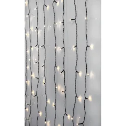 Valoverho Star Trading Serie LED Crispy Ice White 80 valoa 1,3x1,3m
