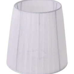 Varjostin FocusLight Organza Ø18cm, E14/E27, valkoinen