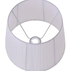 Varjostin FocusLight Organza Ø18cm, E14/E27, valkoinen