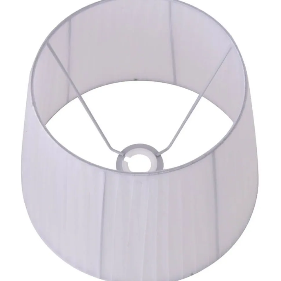 Varjostin FocusLight Organza Ø18cm, E14/E27, valkoinen