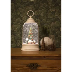 Vesilyhty Konstsmide Markkinat, IP20, 2 x LED, ajastin, USB/paristokäyttöinen