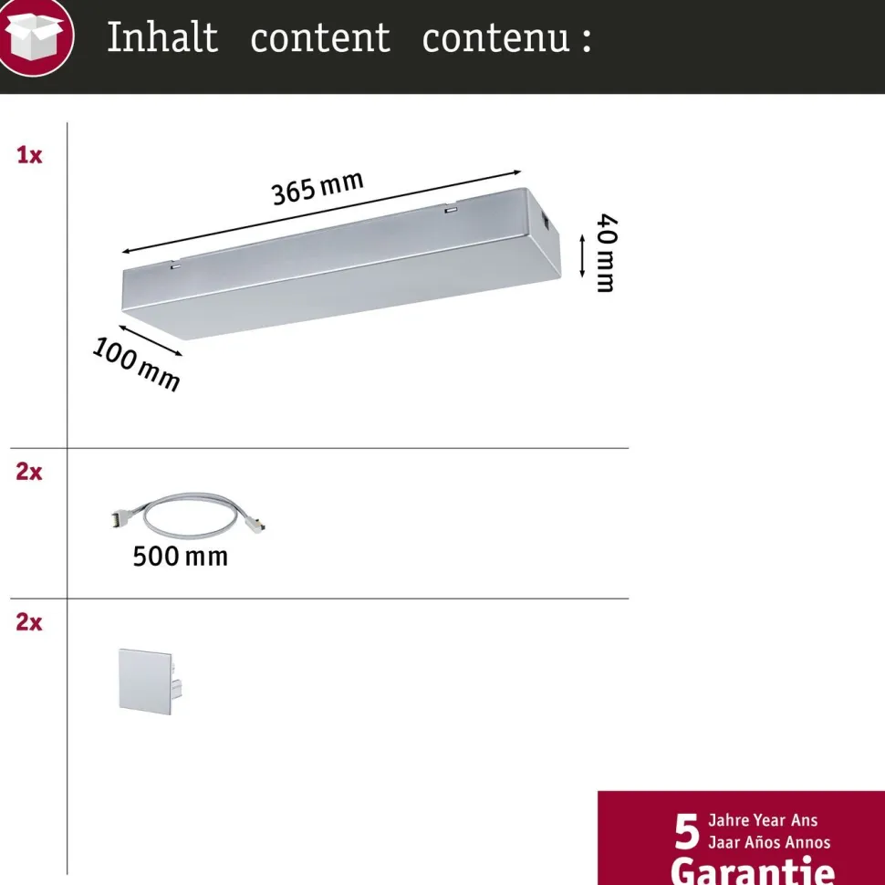 Virtalähde Paulmann Linion Power Box Zigbee 230/24V integroitu muuntaja signaalimusta