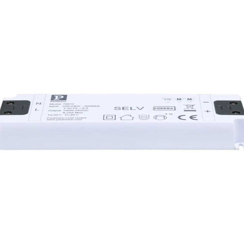 Virtalähde Paulmann ProStrip, 230/24V, 20VA, valkoinen