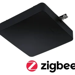 Virtalähde Paulmann URail, Smart Home Zigbee 3.0, 227x196mm, max.300W, mattamusta