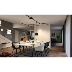 Virtalähde Paulmann URail, Smart Home Zigbee 3.0, 227x196mm, max.300W, mattamusta