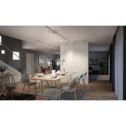Virtalähde Paulmann URail, Smart Home Zigbee 3.0, 227x196mm, max.300W, mattamusta