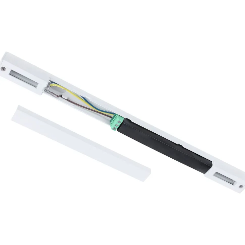 Virtasyöttö Paulmann URail Zigbee 3.0 keskisyöttö 304x21mm max. 100W mattamusta