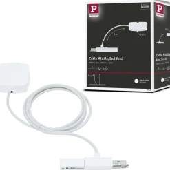 Virtasyöttökaapeli Paulmann URail 2m max. 1000W riippuvalaisimille valkoinen