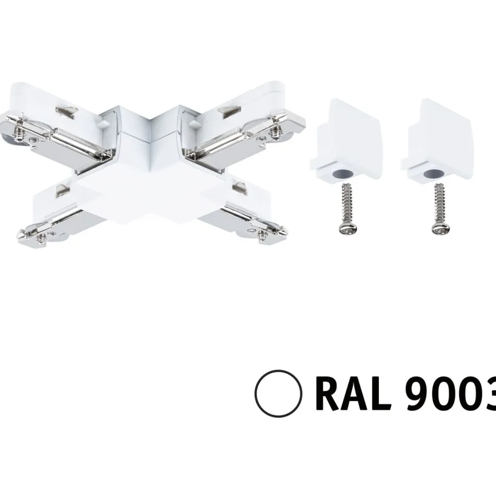 X-liitin Paulmann URail Light&Easy 104x104mm max. 1000W valkoinen