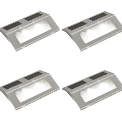 4 x porraslamppu aurinkovoima